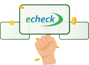 buy gold with echeck